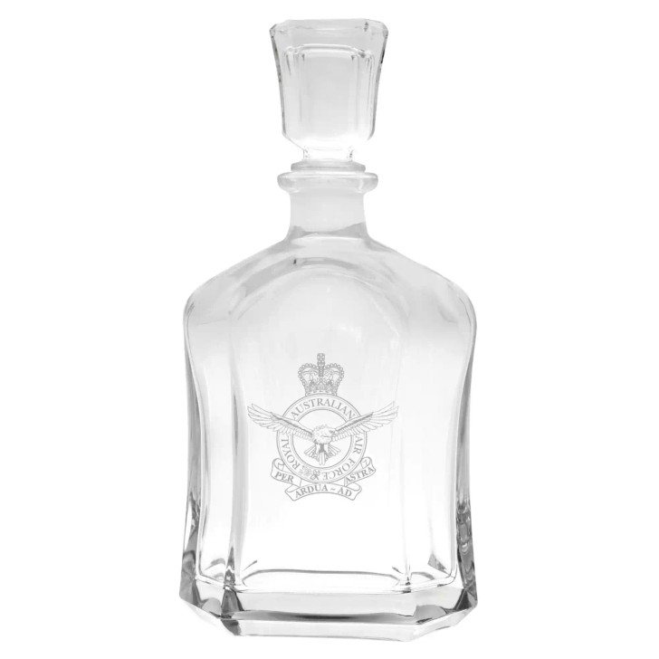 Air Force Italian Glass Decanter Air Force Italian Glass Decanter