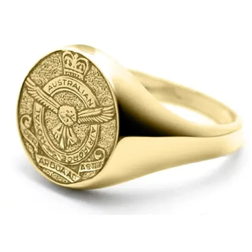 Air Force 9ct Yellow Gold Ring