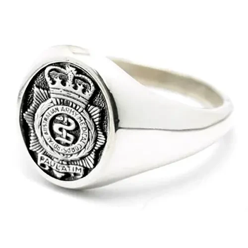 RAAMC Sterling Silver Ring