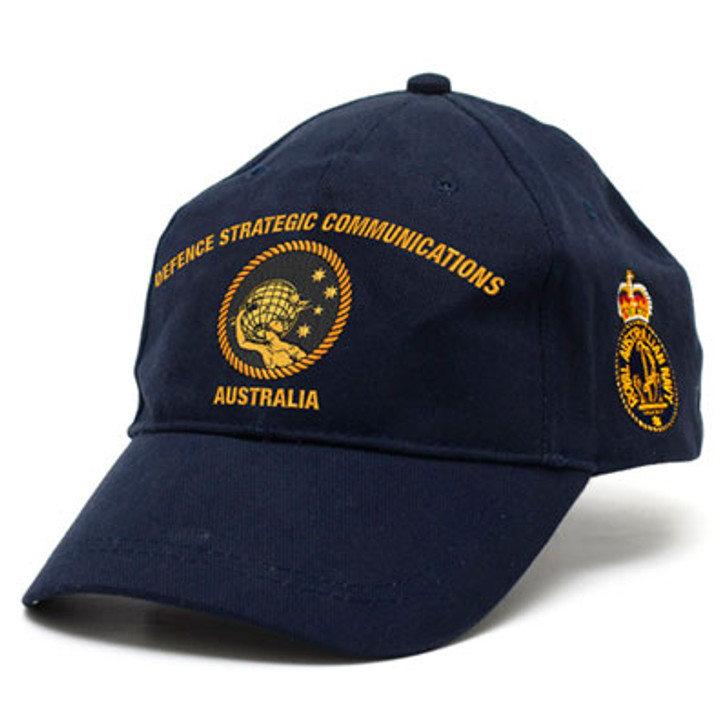 DEFSTRATCOM RAN Policy Cap Defence ID is required to purchase this cap. You will be required to enter your PMKeys number when placing the order. Get the DEFSTRATSCOM Royal Australian Navy (RAN) Cap today. Specifications: Size: