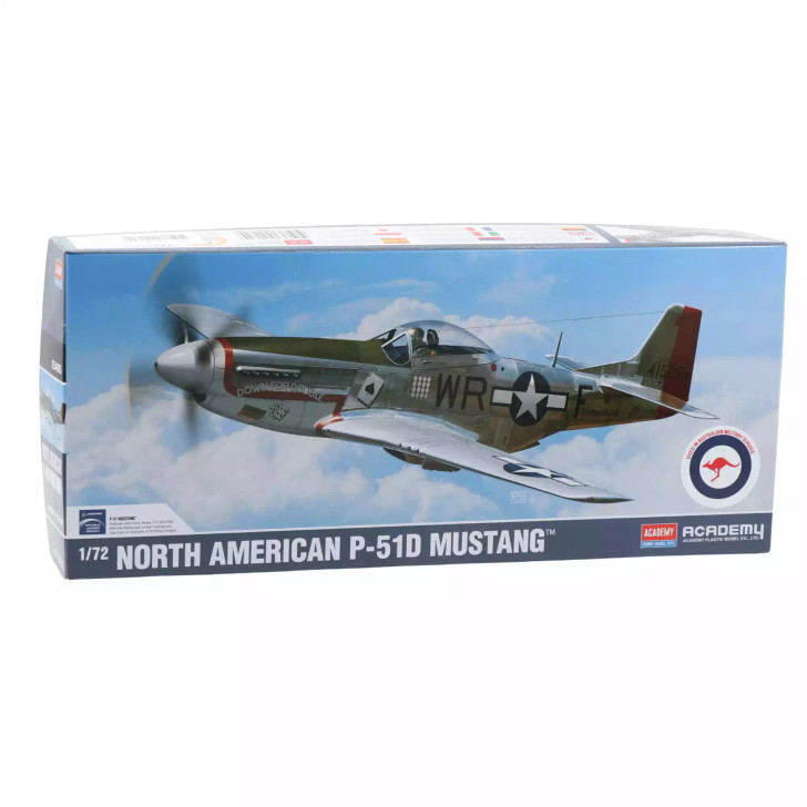 Academy 1/72 P51D Mustang w/Aus Decals Image 0