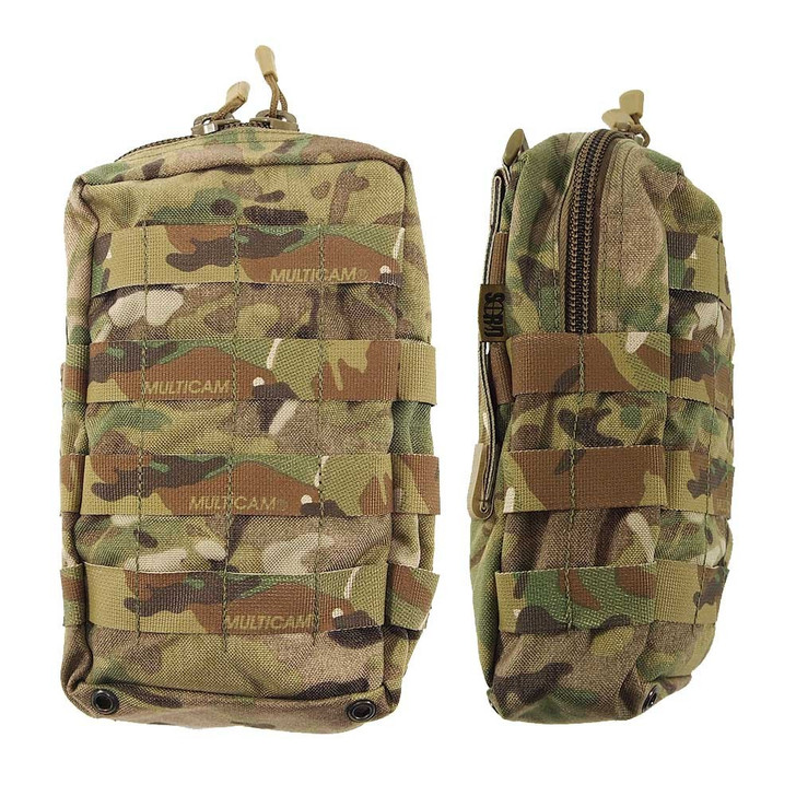 Accessories Extra Large - Multicam Accessories Extra Large - Multicam Designed to hold a complete ADF issue ration pack, The Accessories Extra Large is big enough for bulky items that till recently were stored inside your pack. The wide mouth zip opening exposes the top