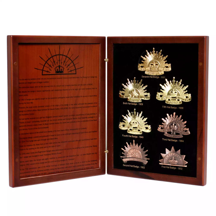 History of the Rising Sun Hat Badge Collection Image 0