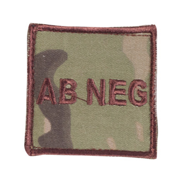 AB Negative Patch MC Multicam AB Negative Patch MC Multicam A Multicam blood type patch from Contact Gear Australia. Perfectly sized, this patch is for AB Negative. Featuring a loop and hook attachment get this to your set-up now. Specifications: Colour: Mulit