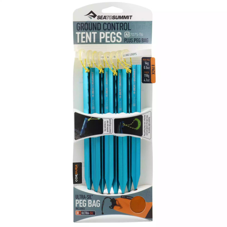 Ground Control Tent Pegs Pack of 8 Ground Control Tent Pegs Pack of 8