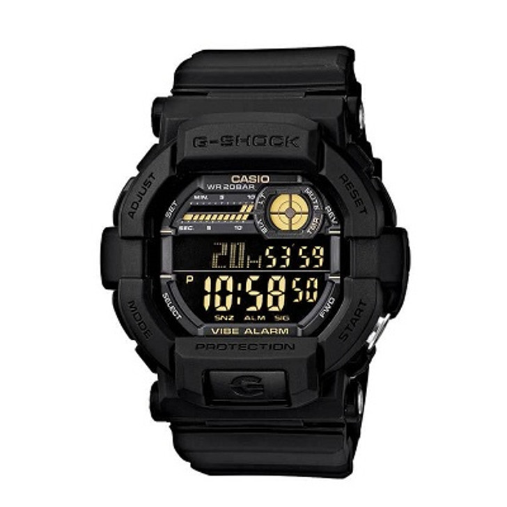 Casio G-Shock G-Series GD350-1B Casio G-Shock G-Series GD350-1B Buy your Casio G-Shock G-Series GD350-1B from the military specialists now. This new G-SHOCK is designed and engineered for those special dark, secret missions that demand something extra. The timer f