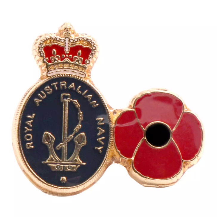 Navy Poppy Lapel Pin Navy Poppy Lapel Pin