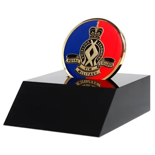 RMC Medallion In Stand