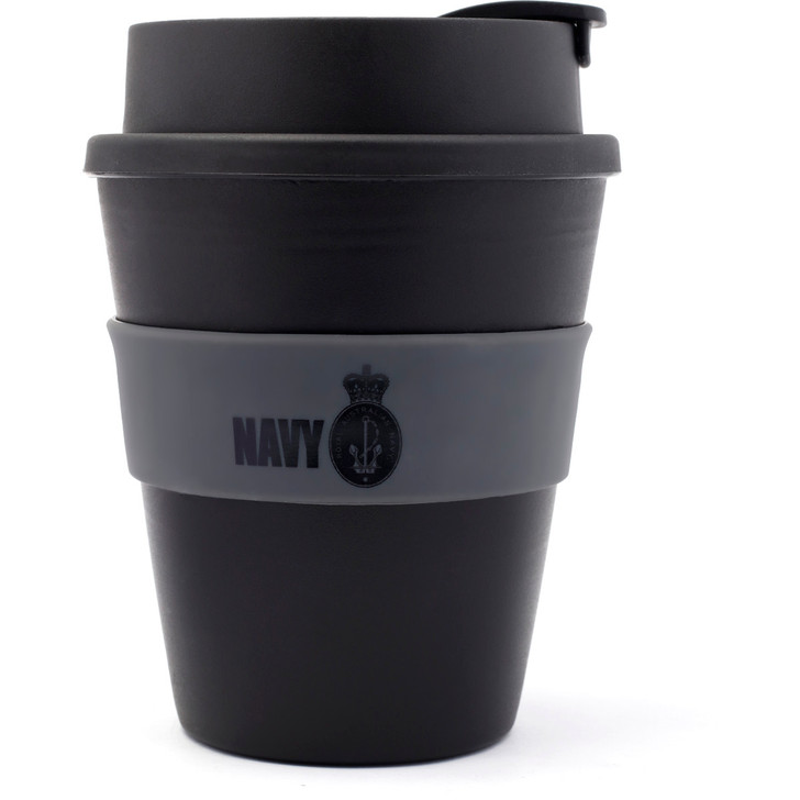 Navy Take Away Cup Navy Take Away Cup With the disposal of environmentally harmful plastic cups in today's society, nothing reflects awareness and sustainability in a business more than promotional BPA free coffee cups.We now introduce ou 