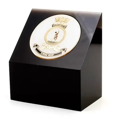 HMAS Parramatta Medallion In Block