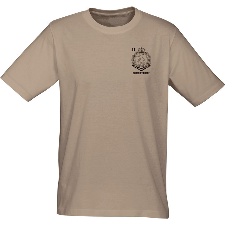 2nd Battalion Royal Australian Regiment (2 RAR) Cotton Undershirt 2nd Battalion Royal Australian Regiment (2 RAR) Cotton Undershirt 2nd Battalion Royal Australian Regiment (2 RAR) Khaki Undershirt. 100% Combed Cotton. Combed cotton is an extremely soft version of cotton made by specially treating the cotton fibers before they are