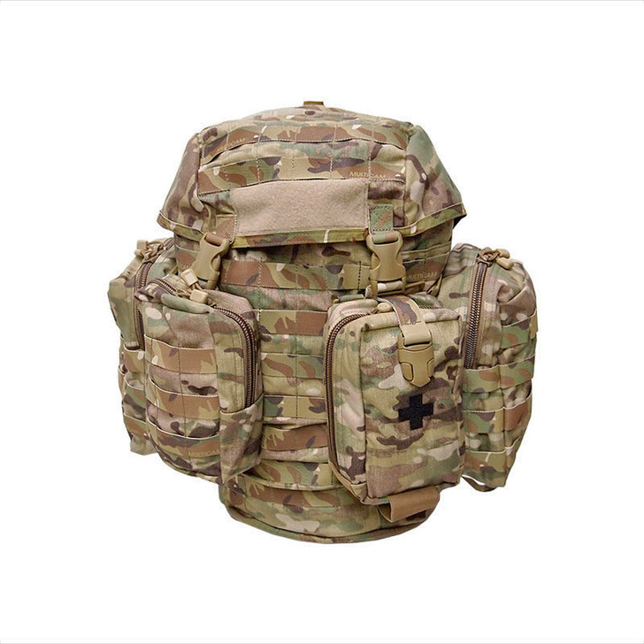 Day Pack Package Deal - Multicam Day Pack Package Deal - Multicam Designed to meet the day to day requirements of an operators ‘grab bag’. It’s simple yet bomb proof design makes it ideal for field use. The tubular internal compartment has a dry bag style roll
