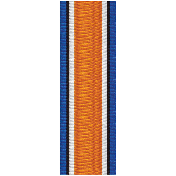 British War Medal Full Size (Ribbon Only) Per CM British War Medal Full Size (Ribbon Only) Per CM British War Medal Full Size (ribbon only) per cmThe quality of our ribbon is guaranteed, sourced from the world's best and manufactured in the UK. Buy now with confidence as our products and service a