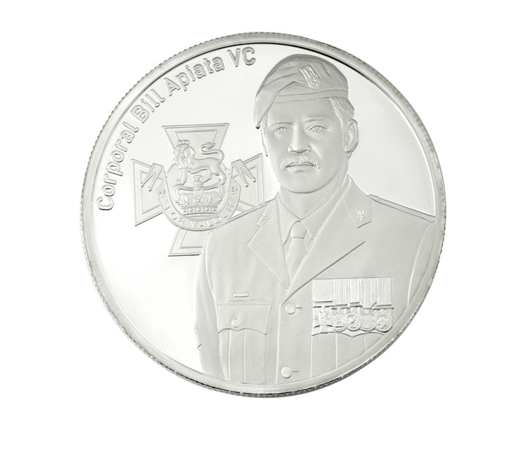 Willie Apiata VC Medallion . Willie Apiata VC Medallion .