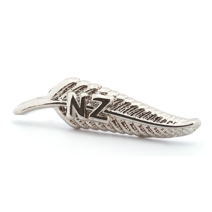 New Zealand Fern Lapel Pin New Zealand Fern Lapel Pin Honour the connection and mateship of the New Zealand servicemen and women. Show your support and honour their service with this sensational New Zealand Fern Leaf Lapel Pin. With beautifully created d