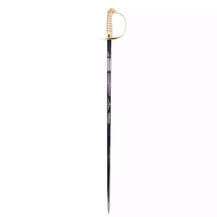 Windlass Mens Air Force Sword with Below Air Rank Scabbard - Carbon Steel (Queen Cypher) Windlass Mens Air Force Sword with Below Air Rank Scabbard - Carbon Steel (Queen Cypher)