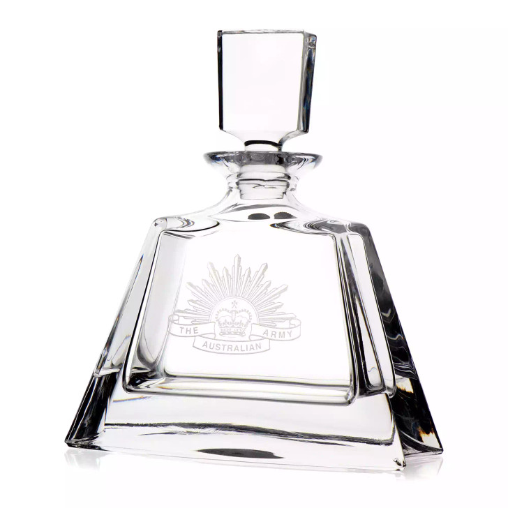Army Bohemia Crystal 500ml Decanter