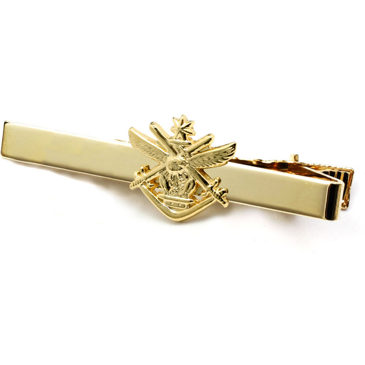 ADF Tie Bar On Card-FEMALE ADF Tie Bar On Card-FEMALE Own this Australian Defence Force (ADF) full-colour female tie bar. This beautiful gold plated tie bar looks fantastic with both work and formal wear. Order yours today. Specifications: Material: Full