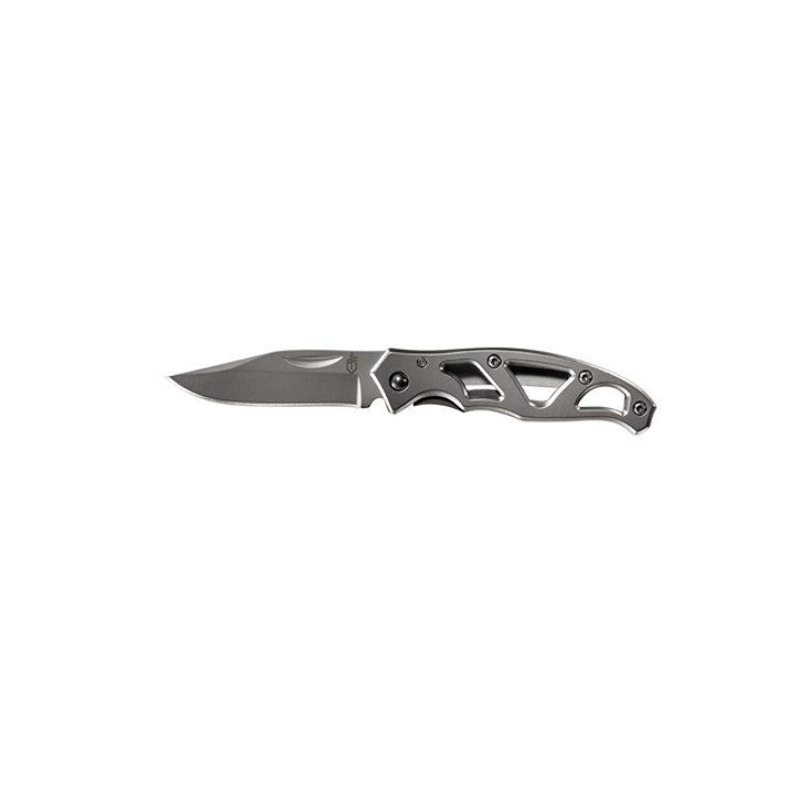 Gerber - Paraframe Mini Fine Edge Gerber - Paraframe Mini Fine Edge Product Description The smallest of the eight knives in the Paraframe series, the Mini is based on the same frame-lock design. It’s a beautifully simple open frame knife with a fine-edge blade that