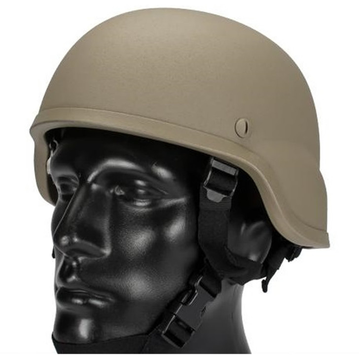 Mich 2000 Helmet-Desert Mich 2000 Helmet-Desert ABS injection Mich 2000 Helmet. One size fits most not all! Please note: Not bulletproof so no hero stuff that's going to get you hurt! Specifications: Material: ABS injection Colour: Desert Size: One