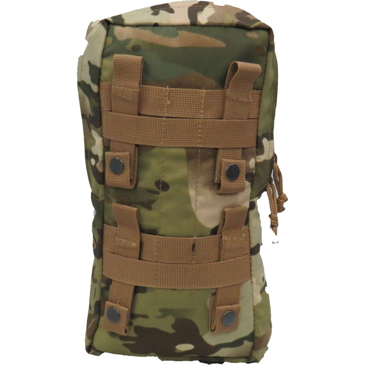 TAS 1307 Multi-Use Pockets Large - Multicam TAS 1307 Multi-Use Pockets Large - Multicam Fully MOLLE compatibleDrainage holesHeavy duty 900D 2 coats PU fabric10 rope pull zipsMeasurments: 32cm x 16cm x 8cm