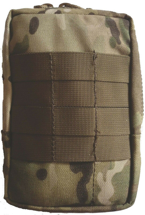 TAS 3376 Medic Utility Pouch Large - Multicam TAS 3376 Medic Utility Pouch Large - Multicam Heavy duty zipperInternal elastic pouchesMesh eyelet drainage holesExcellent sized first aid pouchHeavy duty 900D 2 coats PU fabricHeavy duty webbingDimensions: 18 x 12 x 8cmWeight: 165g