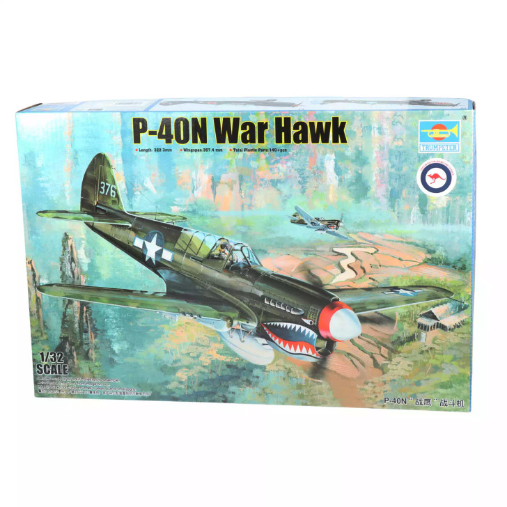 Trumpeter 02212 1/32 P-40N War HawkPlastic Model Kit Trumpeter 02212 1/32 P-40N War HawkPlastic Model Kit