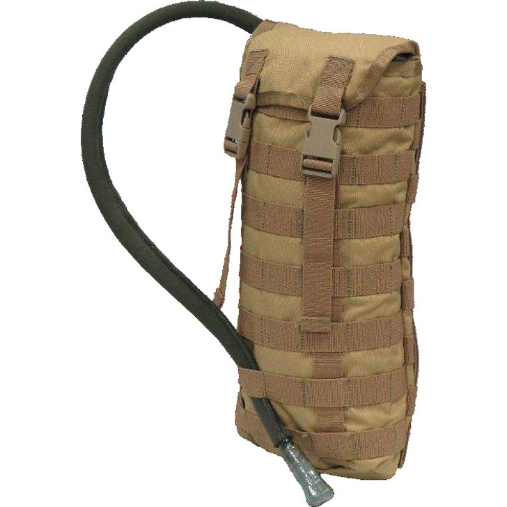 3699 Hydro Pocket Khaki -2.5L 3699 Hydro Pocket Khaki -2.5L Made from Heavy Duty 900D Fabric with double PU coated waterproof treatment for a durable hydro pocket. With nylon webbing and adjustable nylon buckle closures, this pocket is fully MOLLE compatible w
