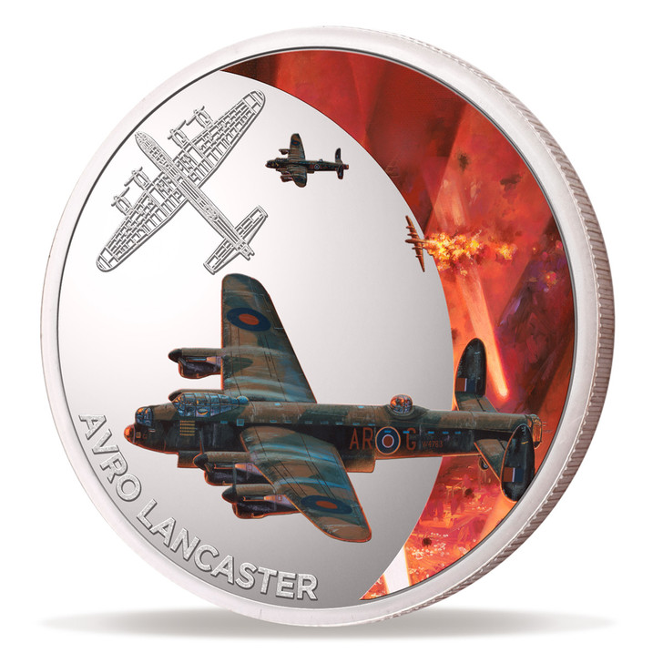 Air Force 100 Limited Edition Medallion - Lancaster Bomber The stunning Air Force 100 Limited Edition Medallion - Lancaster Bomber, a breathtaking part of the collection and a perfect way to commemorate the Air Force Centenary. Limited to only 500. One of tho