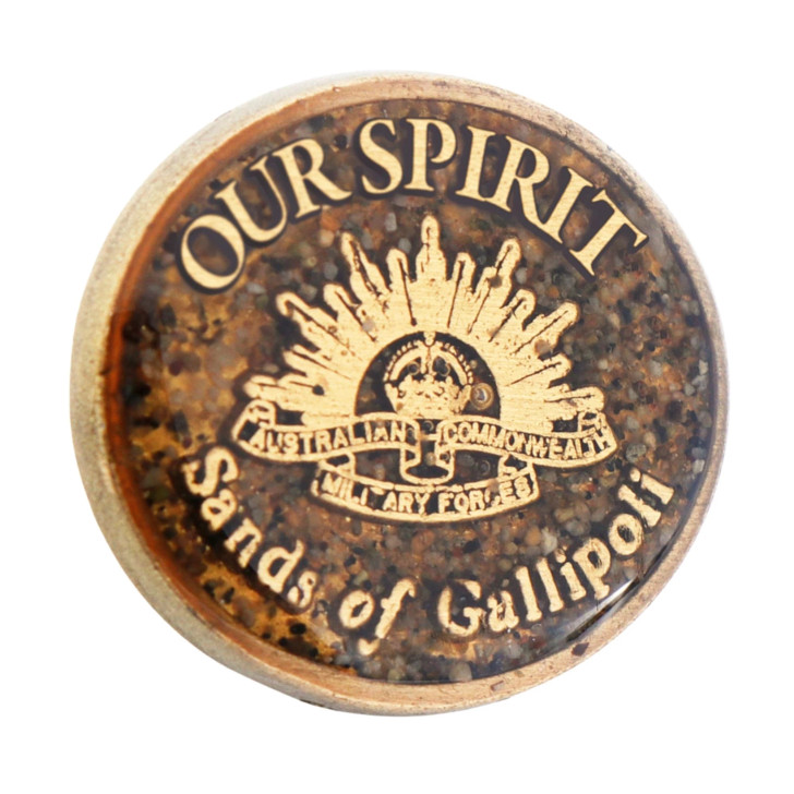 Our Spirit Limited Edition Sands of Gallipoli Lapel Pin Our Spirit Limited Edition Sands of Gallipoli Lapel Pin