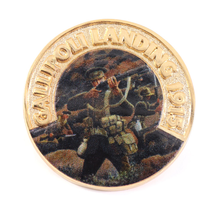 Gallipoli Landing Limited Edition Lapel Pin