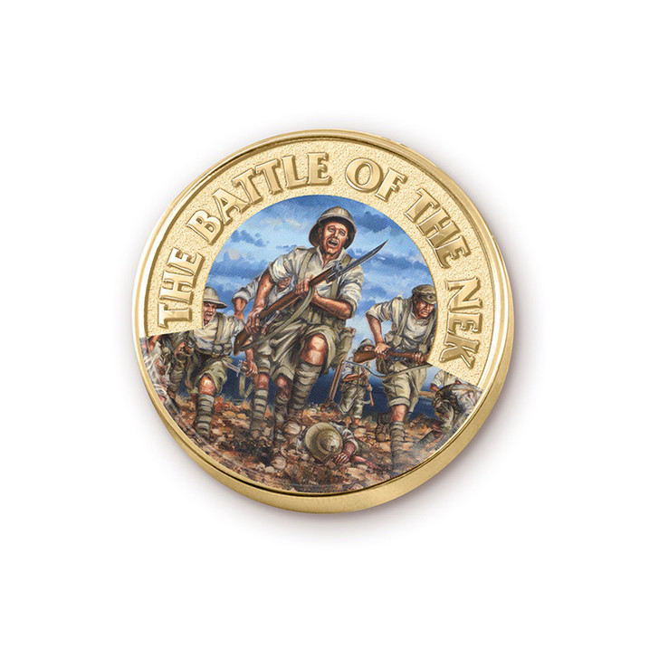 The Nek Limited Edition Lapel Pin The perfect lapel pin for your collection. This beautiful lapel pin features the charging light horsemen from Drew Harrison's evocative work, The Battle of the Nek. A tragic and brave charge mounted a