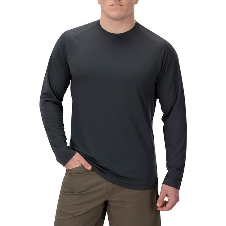 Vertx-Full Guard Performance Long Sleeve Shirt- Smoke Grey Vertx-Full Guard Performance Long Sleeve Shirt- Smoke Grey Microclimate Management in MotionEvery operator needs a baselayer they can depend on to perform in any condition. Constructed using VaporCore™, powered by 37.5® technology, the short sleeve Full Gu