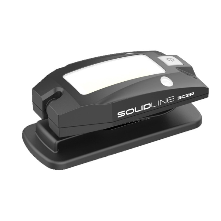 LED Lenser-Solidline SC2R Clip Light LED Lenser-Solidline SC2R Clip Light Designed by Ledlenser, the clip light SC2R is the practical tool for anybody who requires flexible light on the go and wants to keep their hands free. Versatile, bright and super-lightweight. Thanks t
