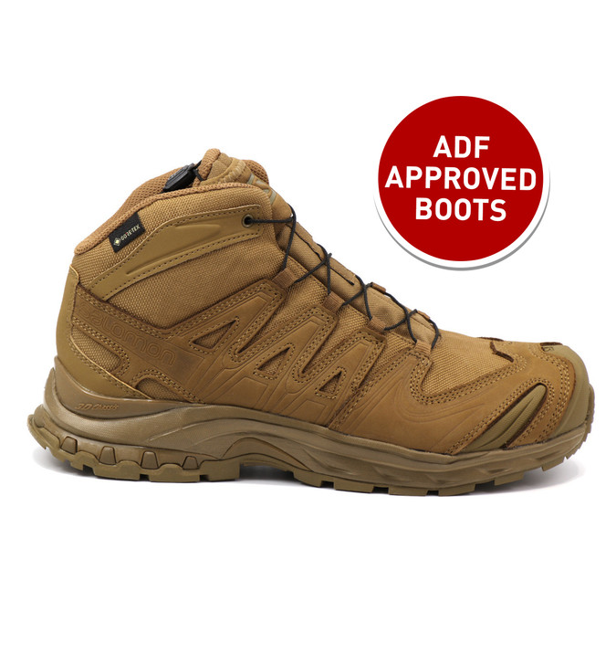Salomon XA Forces Mid GTX - Coyote - Unisex Military Boots