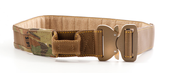 SORD Agile Cobra Belt - Multicam SORD Agile Cobra Belt - Multicam Agile Cobra Riggers belt is constructed of Type 7 nylon webbing, features 2 upper and lower runs of folded 25mm Multicam binding (stitched for MOLLE batons) and Velcro that mates with the Under Belt/