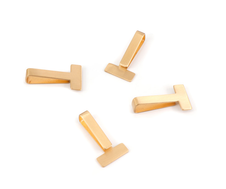 Sam Brown Trouser Belt Clips-Gold Plated 4 Pack Sam Brown Trouser Belt Clips-Gold Plated 4 Pack Gold Plated 4 Pack