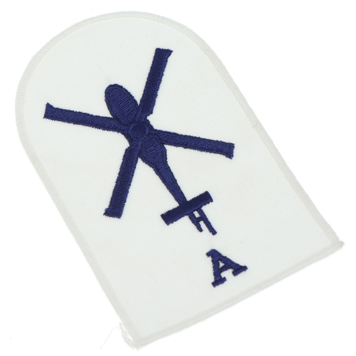 Aviation Technical Aircraft Badge White Aviation Technical Aircraft Badge White Order the Quality Aviation Technical Aircraft Badge now from the military specialists. Perfectly sized, this badge has embroidered details ready for wear. Order now. Specifications: Material: Embroide