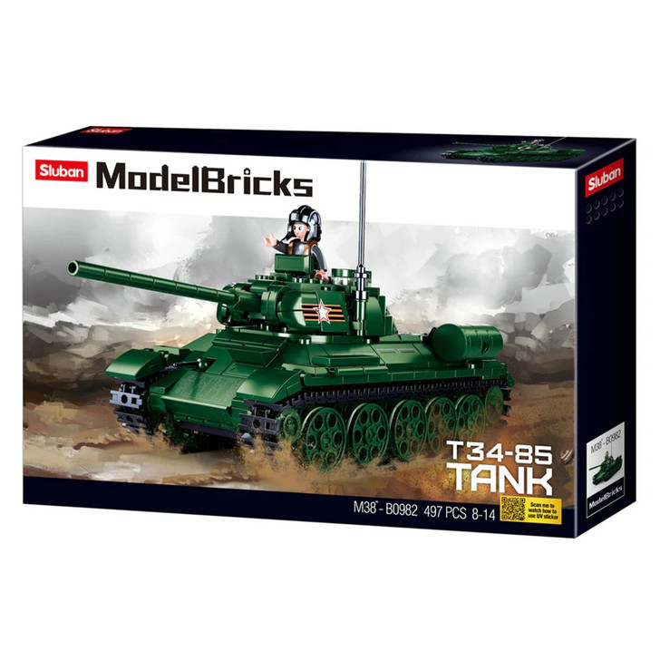 Mb T34-85 Tank 497 Pcs Mb T34-85 Tank 497 Pcs
