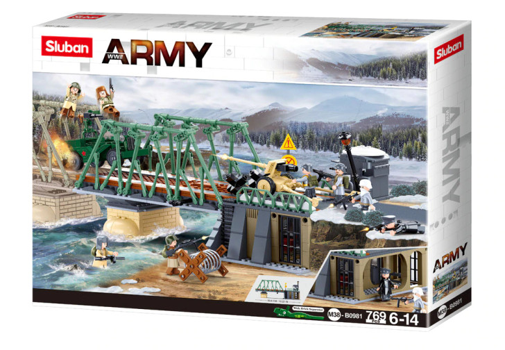 Army Battle Of Budapest - The Winter Counter Attack 769 Pcs