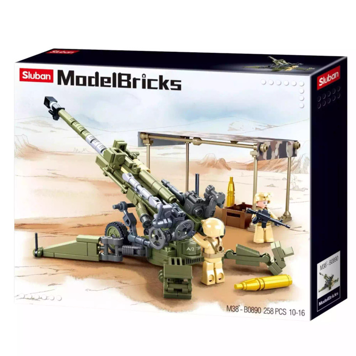 Model Bricks M777 Howitzer 258 Pcs Model Bricks M777 Howitzer 258 Pcs