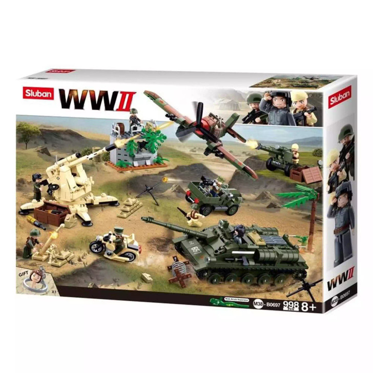 WW2 Battle Of Kursk 998 Pcs WW2 Battle Of Kursk 998 Pcs