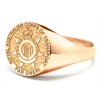 RACT 9ct Rose Gold Ring - Army Shop