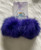 Purple rabbit Pom Poms
