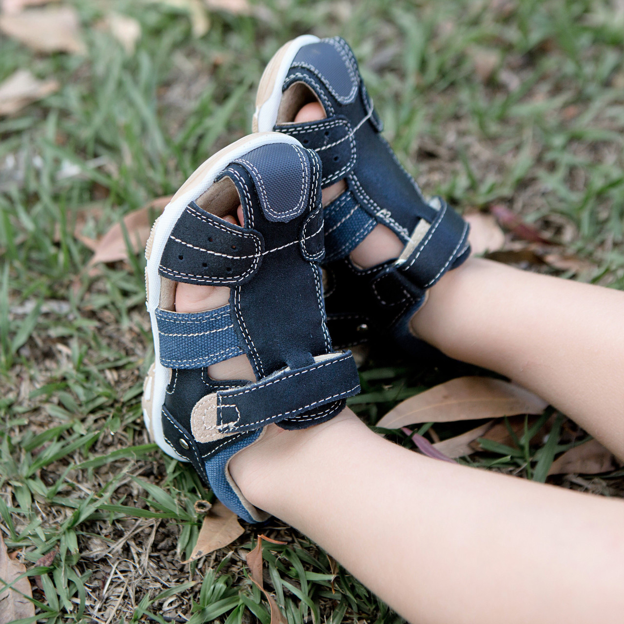 All Terrain Sandals Blue Navy B town Kids