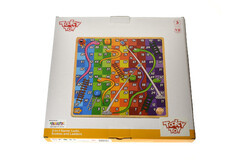 2 IN 1 Wooden Board Game - Ludo Snakes & Ladders - B'town Kids