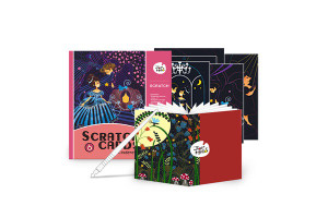 SCRATCH CARD SET-CINDERELLA SCRATCH CARD SET-CINDERELLA