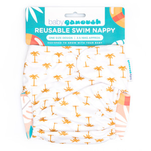 Reusable Swim Nappy - Palm Breeze Reusable Swim Nappy - Palm Breeze