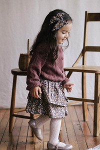 Organic Cotton Bow Luca Floral