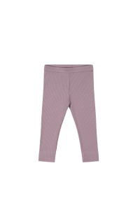 Organic Cotton Modal Elastane Leggings - Periwinkle Organic Cotton Modal Elastane Leggings - Periwinkle